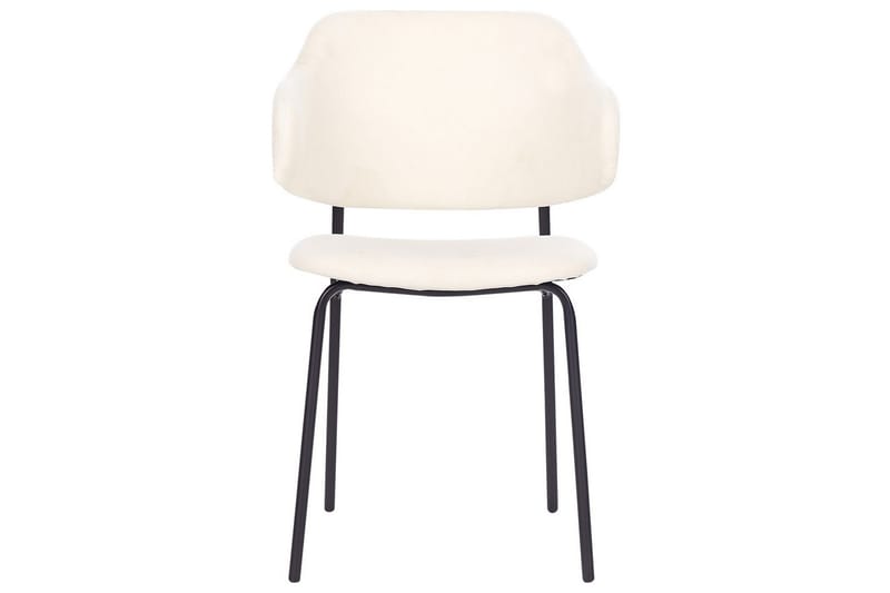 Set med 2 matstolar Kenai - Beige, svart - Möbler - Matplats - Matstol & köksstol