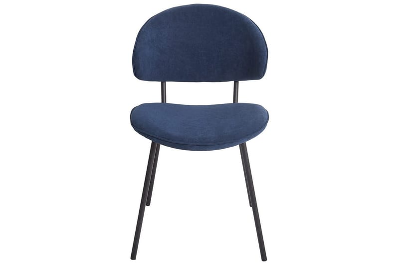 Set med 2 matstolar Kiana - Blå, Svart - Möbler - Matplats - Matstol & köksstol