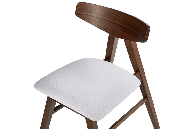 Set med 2 matstolar Lacota - Brun, grå - Möbler - Matplats - Matstol & köksstol