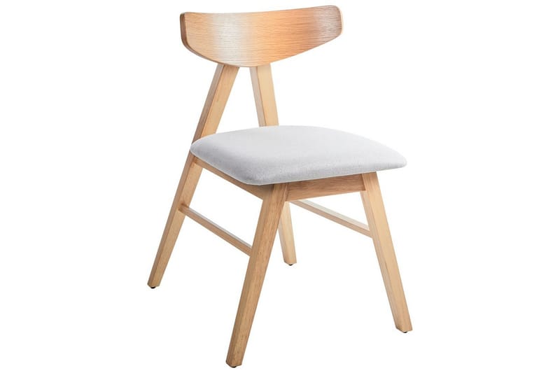 Set med 2 matstolar Lacota - Ljusbrun, grå - Möbler - Matplats - Matstol & köksstol