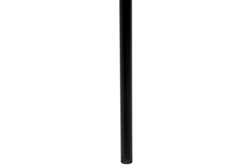 Set med 2 matstolar Luana - Svart, Vit/Polyester - Möbler - Matplats - Matstol & köksstol