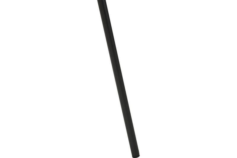 Set med 2 matstolar Luana - Vit, Svart/Bouclé - Möbler - Matplats - Matstol & köksstol