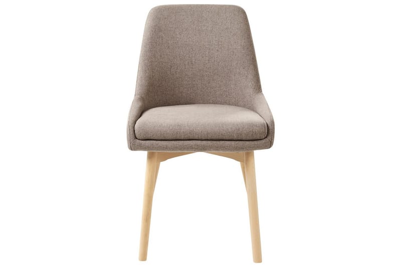 Set med 2 matstolar Melfort - Brunt, ljust trä - Möbler - Matplats - Matstol & köksstol