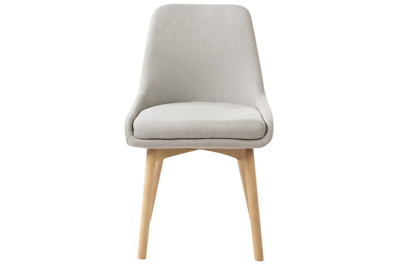 Set med 2 matstolar Melfort - Grå, ljust trä - Möbler - Matplats - Matstol & köksstol