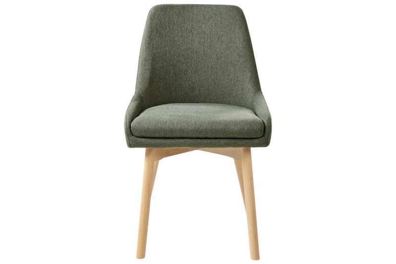 Set med 2 matstolar Melfort - Grönt, ljust trä - Möbler - Matplats - Matstol & köksstol