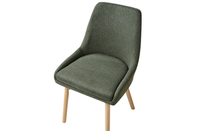 Set med 2 matstolar Melfort - Grönt, ljust trä - Möbler - Matplats - Matstol & köksstol
