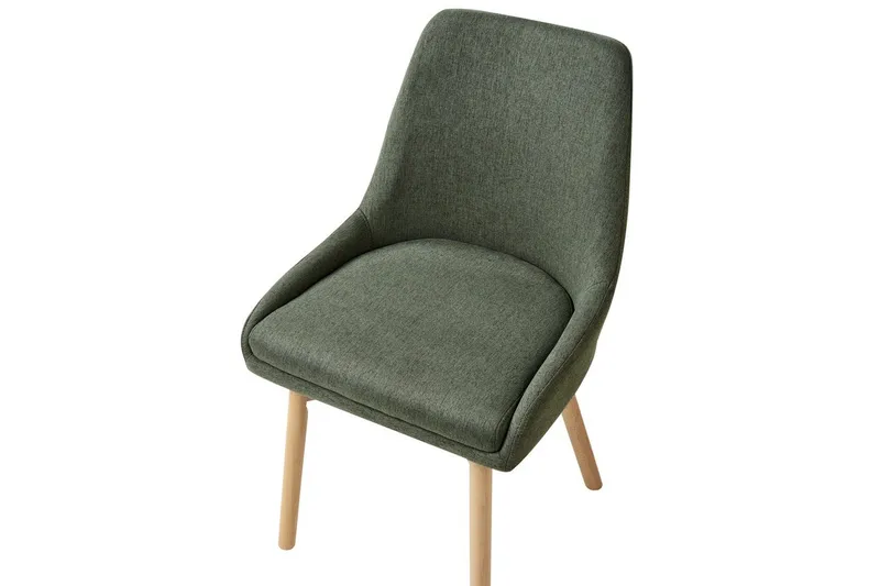 Set med 2 matstolar Melfort - Grönt, ljust trä - Möbler - Matplats - Matstol & köksstol