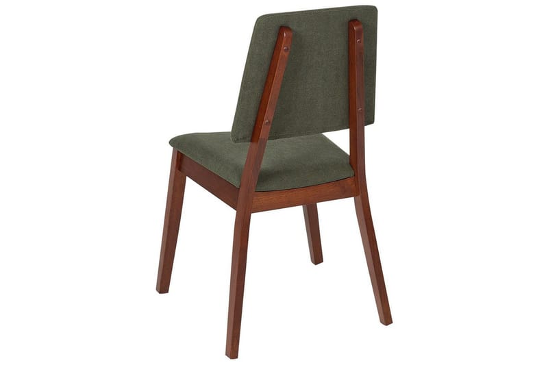 Set med 2 matstolar Merrill - Mörkt trä, grönt - Möbler - Matplats - Matstol & köksstol