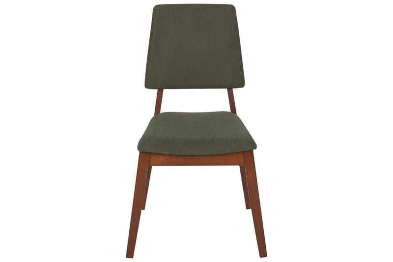 Set med 2 matstolar Merrill - Mörkt trä, grönt - Möbler - Matplats - Matstol & köksstol