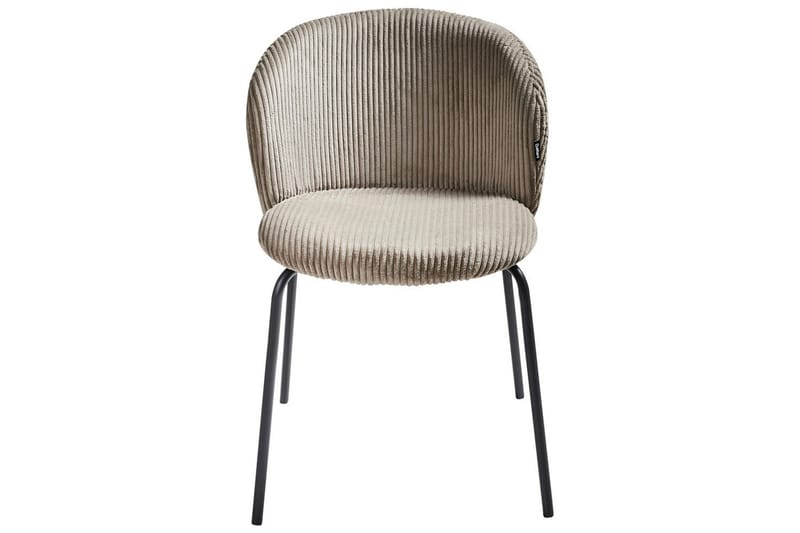 Set med 2 matstolar Miles - Beige, svart - Möbler - Matplats - Matstol & köksstol