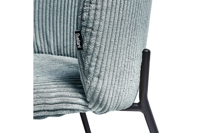 Set med 2 matstolar Miles - Blå, Svart - Möbler - Matplats - Matstol & köksstol