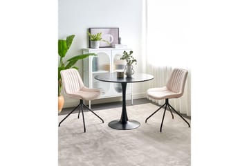 Set med 2 matstolar Navasota - Beige - Möbler - Matplats - Matstol & köksstol