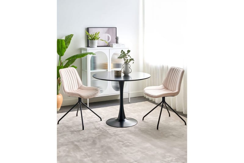 Set med 2 matstolar Navasota - Beige - Möbler - Matplats - Matstol & köksstol