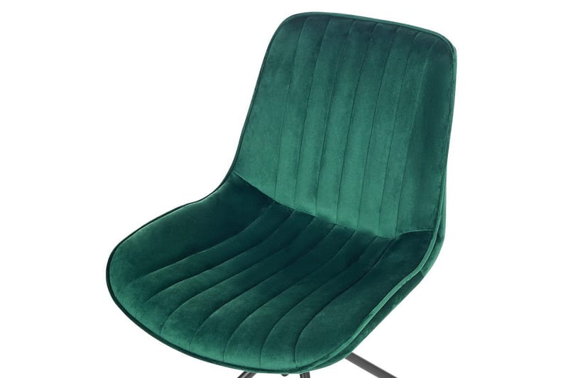 Set med 2 matstolar Navasota - Grön, Svart - Möbler - Matplats - Matstol & köksstol