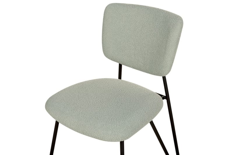 Set med 2 matstolar Nelko - Grön, Svart - Möbler - Matplats - Matstol & köksstol