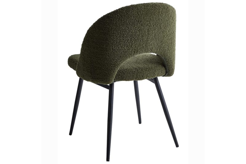 Set med 2 matstolar Onaga - Grön, Svart - Möbler - Matplats - Matstol & köksstol