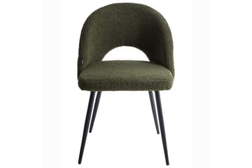 Set med 2 matstolar Onaga - Grön, Svart - Möbler - Matplats - Matstol & köksstol
