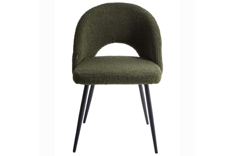 Set med 2 matstolar Onaga - Grön, Svart - Möbler - Matplats - Matstol & köksstol