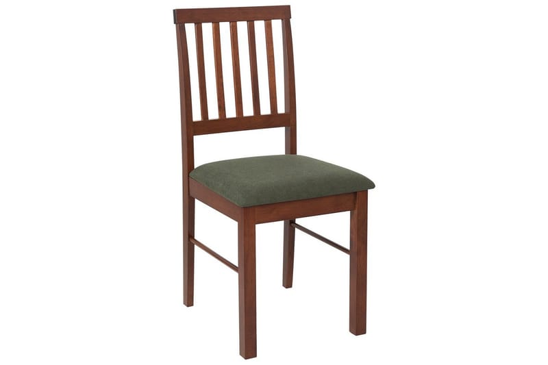 Set med 2 matstolar Orono - Mörkt trä, grönt - Möbler - Matplats - Matstol & köksstol