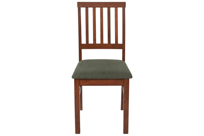 Set med 2 matstolar Orono - Mörkt trä, grönt - Möbler - Matplats - Matstol & köksstol