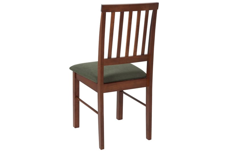 Set med 2 matstolar Orono - Mörkt trä, grönt - Möbler - Matplats - Matstol & köksstol