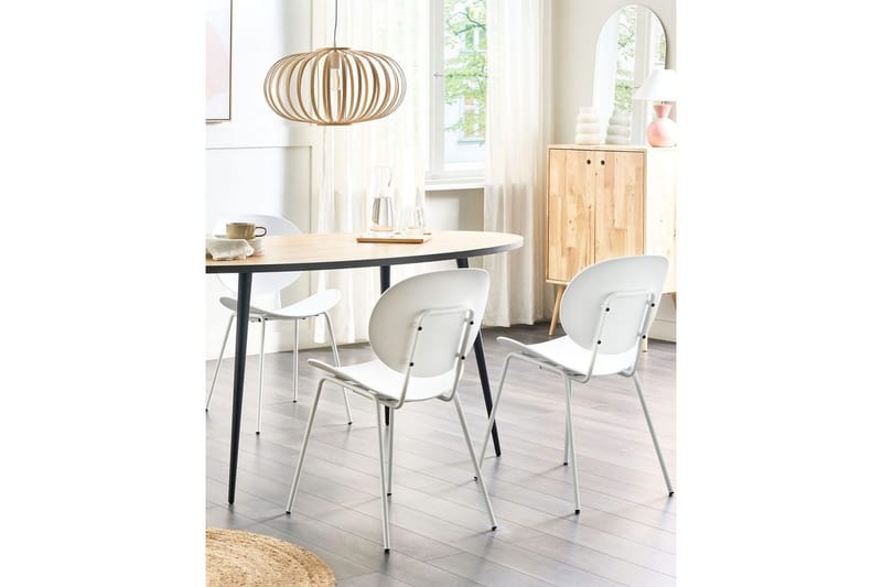Set med 2 matstolar Shonto - Vit - Möbler - Matplats - Matstol & köksstol