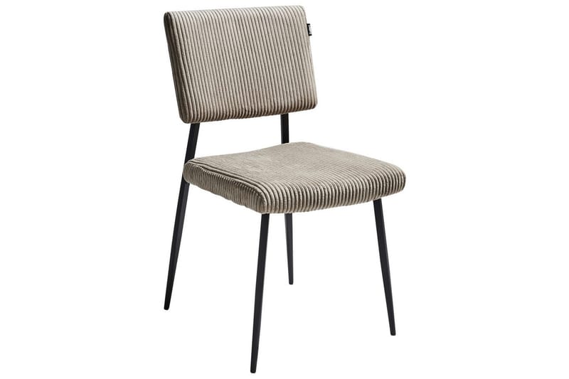 Set med 2 matstolar Sturgis - Beige, svart - Möbler - Matplats - Matstol & köksstol