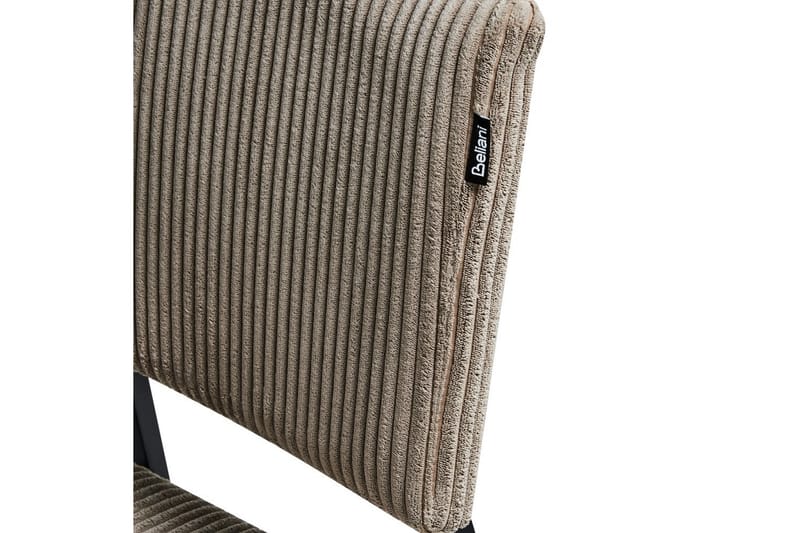 Set med 2 matstolar Sturgis - Beige, svart - Möbler - Matplats - Matstol & köksstol