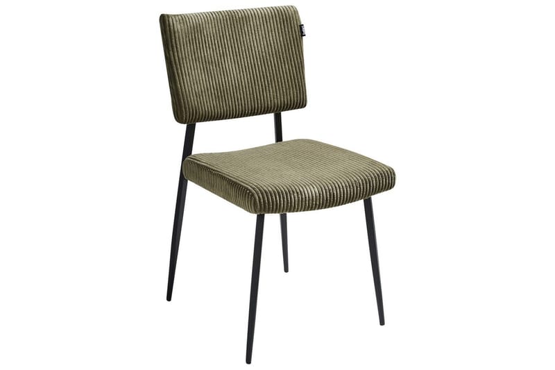 Set med 2 matstolar Sturgis - Grön, Svart - Möbler - Matplats - Matstol & köksstol