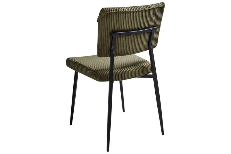 Set med 2 matstolar Sturgis - Grön, Svart - Möbler - Matplats - Matstol & köksstol