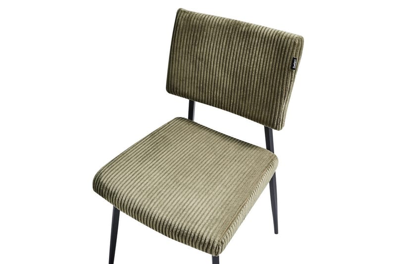 Set med 2 matstolar Sturgis - Grön, Svart - Möbler - Matplats - Matstol & köksstol