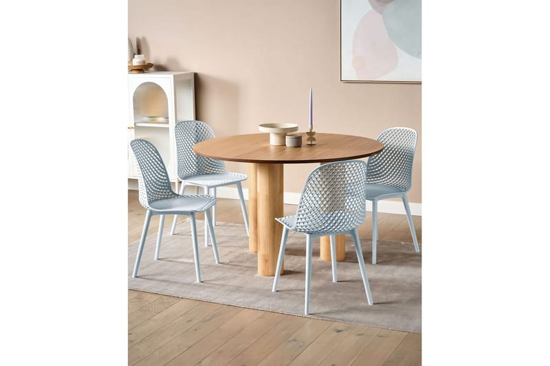 Set med 4 matstolar Emory - Blå - Möbler - Matplats - Matstol & köksstol