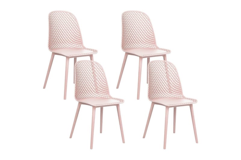 Set med 4 matstolar Emory - Rosa - Möbler - Matplats - Matstol & köksstol