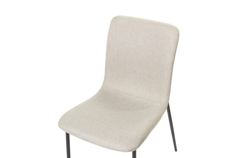 Set med 4 matstolar Glendive - Beige, svart - Möbler - Matplats - Matstol & köksstol
