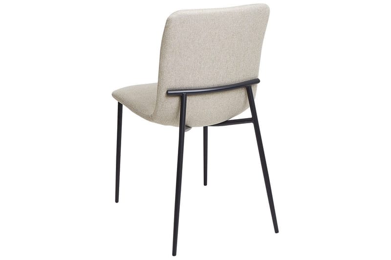 Set med 4 matstolar Glendive - Beige, svart - Möbler - Matplats - Matstol & köksstol