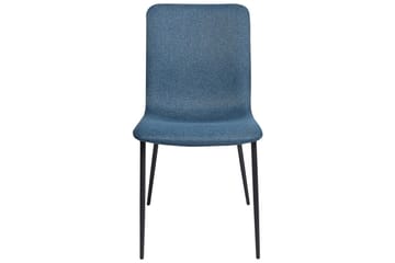 Set med 4 matstolar Glendive - Mörkblå, Svart - Möbler - Matplats - Matstol & köksstol