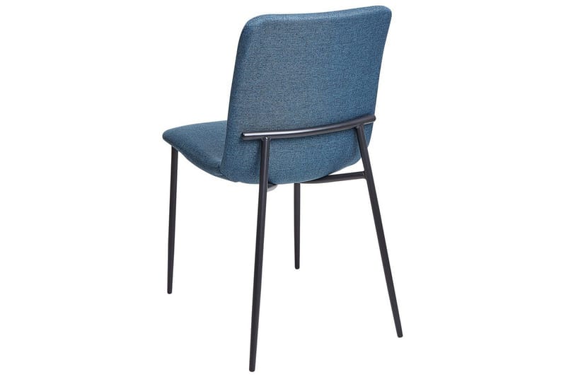 Set med 4 matstolar Glendive - Mörkblå, Svart - Möbler - Matplats - Matstol & köksstol