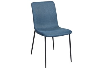 Set med 4 matstolar Glendive - Mörkblå, Svart - Möbler - Matplats - Matstol & köksstol