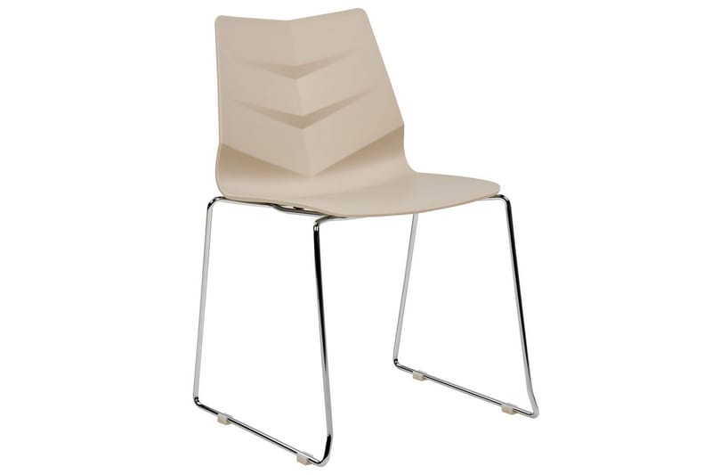 Set med 4 matstolar Hartley - Beige, Silver - Möbler - Matplats - Matstol & köksstol