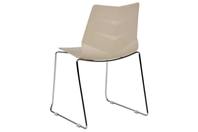 Set med 4 matstolar Hartley - Beige, Silver - Möbler - Matplats - Matstol & köksstol