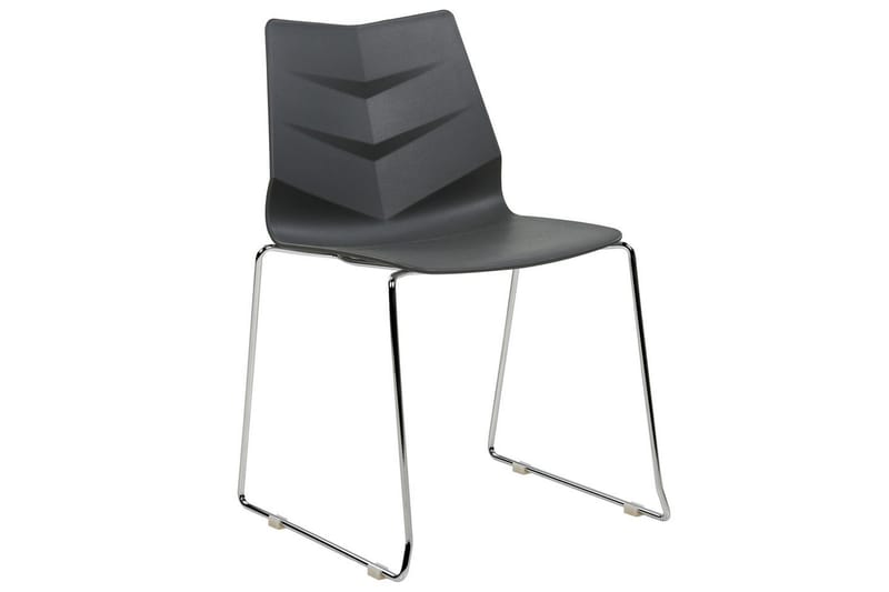 Set med 4 matstolar Hartley - Mörkgrå, Silver - M�öbler - Matplats - Matstol & köksstol