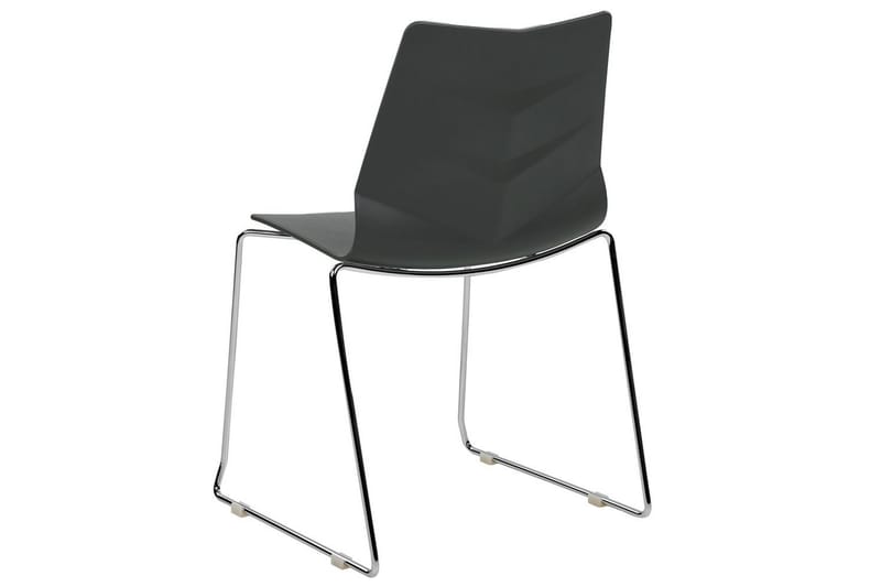 Set med 4 matstolar Hartley - Mörkgrå, Silver - Möbler - Matplats - Matstol & köksstol