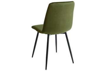 Set med 4 matstolar Havre - Grön, Svart - Möbler - Matplats - Matstol & köksstol