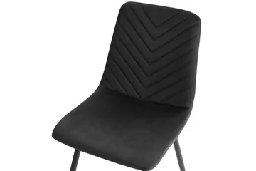 Set med 4 matstolar Havre - Svart - Möbler - Matplats - Matstol & köksstol
