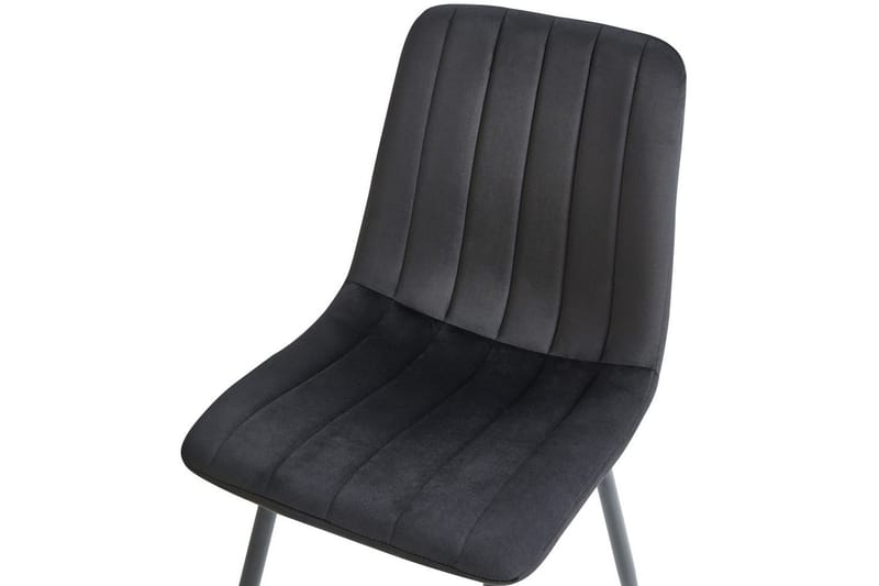 Set med 4 matstolar Kalispell - Svart - Möbler - Matplats - Matstol & köksstol