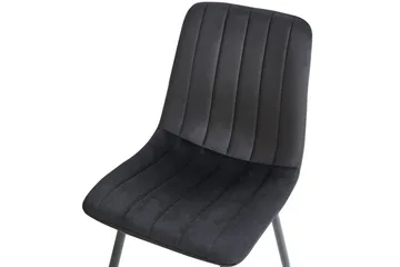 Set med 4 matstolar Kalispell - Svart - Möbler - Matplats - Matstol & köksstol