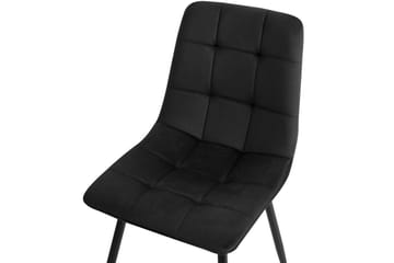 Set med 4 matstolar Powell - Svart - Möbler - Matplats - Matstol & köksstol