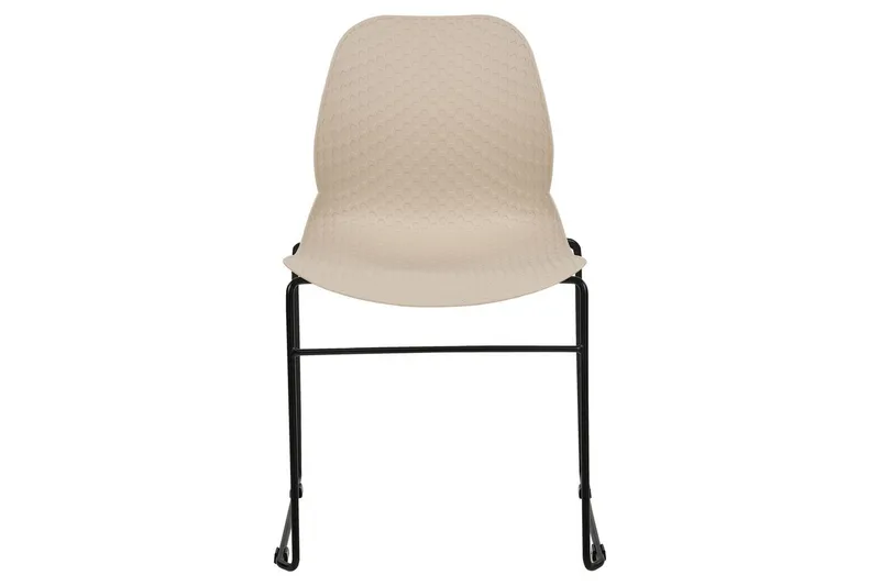 Set med 4 matstolar Panora - Beige, svart - Möbler - Matplats - Matstol & köksstol