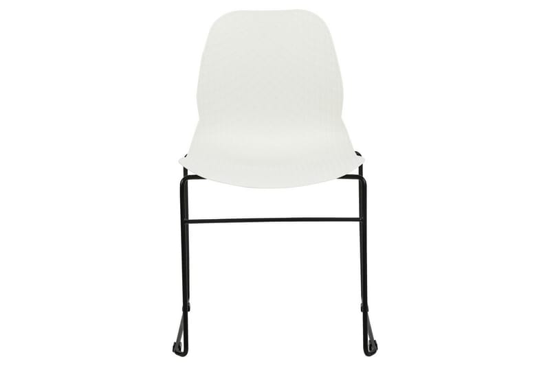 Set med 4 matstolar Panora - Vit, Svart - Möbler - Matplats - Matstol & köksstol