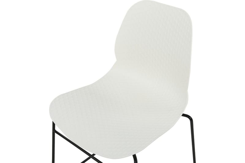 Set med 4 matstolar Panora - Vit, Svart - Möbler - Matplats - Matstol & köksstol